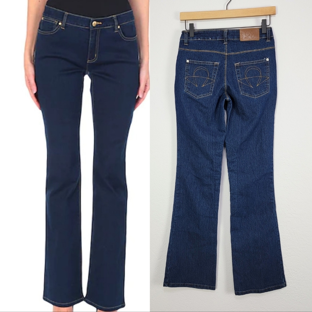 CG Jeans Company Mid Rise Dark Wash Bootcut Jeans Size 2